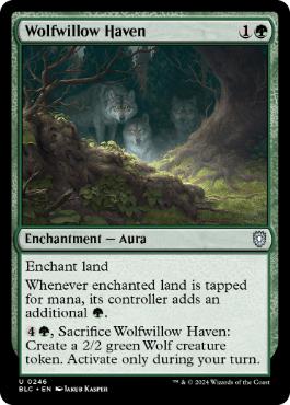 [246]【EN】狼柳の安息所/Wolfwillow Haven【BLC】[U][緑]