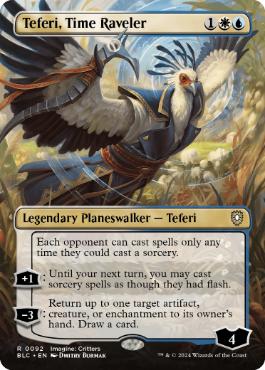[092]【EN】■ボーダーレス■時を解す者、テフェリー/Teferi, Time Raveler【BLC】[R][多色]