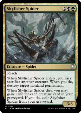 [261]【EN】空漁師の蜘蛛/Skyfisher Spider【BLC】[U][多色]
