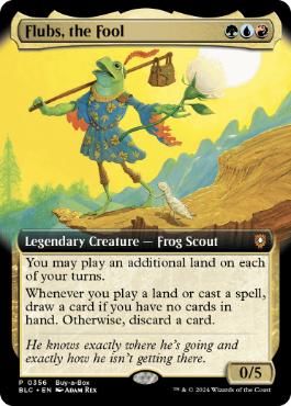 [356]【EN】■拡張アート■愚者、フラブス/Flubs, the Fool【BLC】[M][多色]