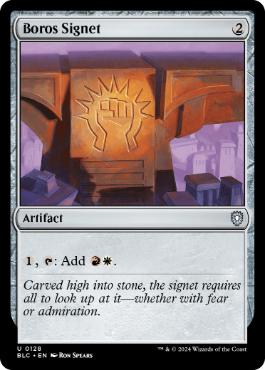 [128]【EN】ボロスの印鑑/Boros Signet【BLC】[U][茶]