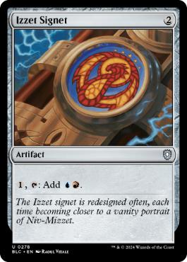 [278]【EN】イゼットの印鑑/Izzet Signet【BLC】[U][茶]