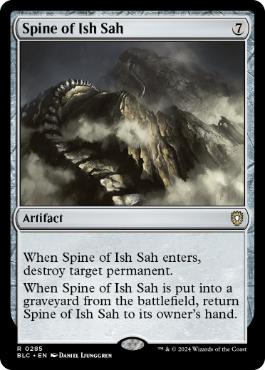 [285]【EN】イシュ・サーの背骨/Spine of Ish Sah【BLC】[R][茶]