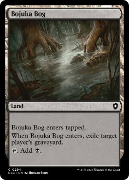 [294]【EN】ボジューカの沼/Bojuka Bog【BLC】[C][土地]