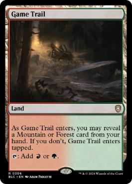 [306]【EN】獲物道/Game Trail【BLC】[R][土地]