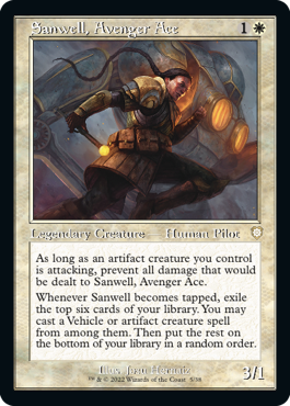 [005]【EN】■旧枠■アヴェンジャーの名手、サンウェル/Sanwell, Avenger Ace【BRC】[R][白]