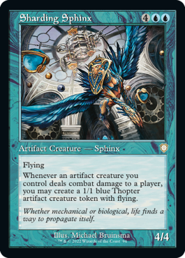 [094]【EN】■旧枠■破片撒きのスフィンクス/Sharding Sphinx【BRC】[R][青]