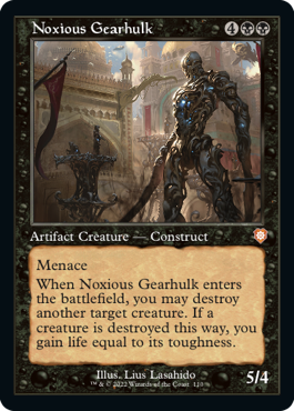 [110]【EN】■旧枠■害悪の機械巨人/Noxious Gearhulk【BRC】[M][黒]