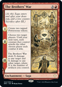 [022]【EN】兄弟戦争/The Brothers' War【BRC】[R][赤]