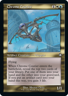 [123]【EN】■旧枠■金属の急使/Chrome Courier【BRC】[C][多色]