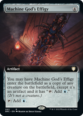 [063]【EN】■拡張アート■機械神の肖像/Machine God's Effigy【BRC】[R][茶]