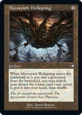 [150]【EN】■旧枠■マイコシンスの水源/Mycosynth Wellspring【BRC】[C][茶]
