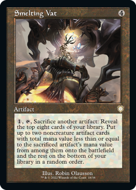[018]【EN】■旧枠■溶鉄の大桶/Smelting Vat【BRC】[R][茶]
