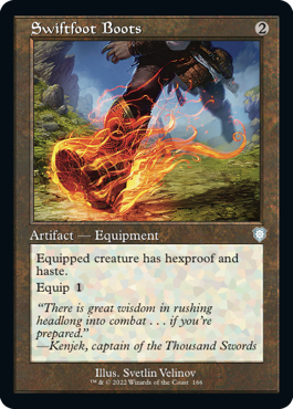 [166]【EN】■旧枠■速足のブーツ/Swiftfoot Boots【BRC】[U][茶]