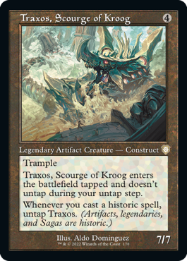 [170]【EN】■旧枠■クルーグの災い魔、トラクソス/Traxos, Scourge of Kroog【BRC】[R][茶]