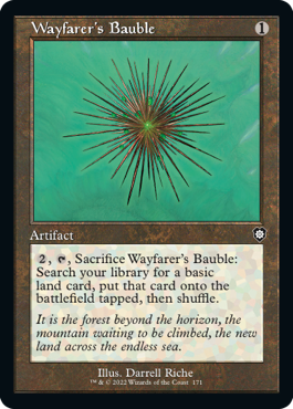 [171]【EN】■旧枠■旅人のガラクタ/Wayfarer's Bauble【BRC】[C][茶]
