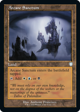 [173]【EN】■旧枠■秘儀の聖域/Arcane Sanctum【BRC】[U][土地]
