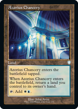 [175]【EN】■旧枠■アゾリウスの大法官庁/Azorius Chancery【BRC】[U][土地]
