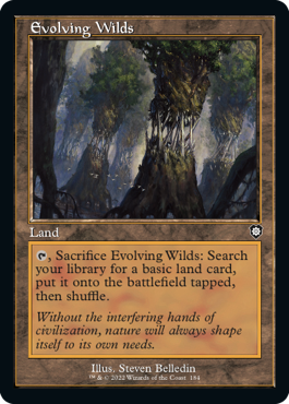 [184]【EN】■旧枠■進化する未開地/Evolving Wilds【BRC】[C][土地]