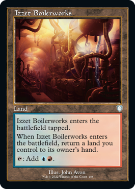 [188]【EN】■旧枠■イゼットの煮沸場/Izzet Boilerworks【BRC】[U][土地]