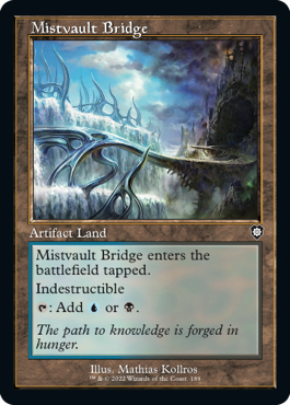 [189]【EN】■旧枠■霧霊堂の橋/Mistvault Bridge【BRC】[C][土地]