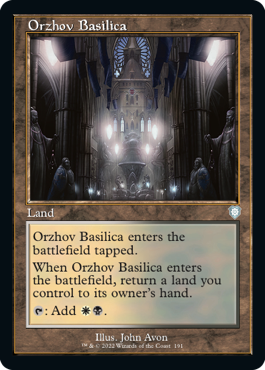 [191]【EN】■旧枠■オルゾフの聖堂/Orzhov Basilica【BRC】[U][土地]