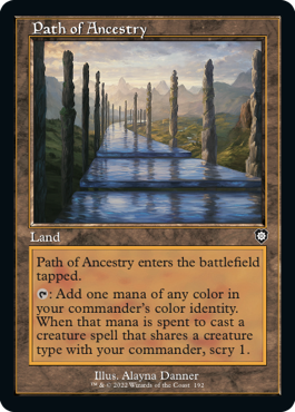 [192]【EN】■旧枠■祖先の道/Path of Ancestry【BRC】[C][土地]