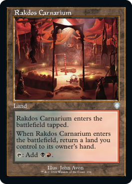 [194]【EN】■旧枠■ラクドスの肉儀場/Rakdos Carnarium【BRC】[U][土地]