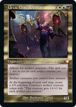 [002]【EN】【FOIL】■旧枠■工匠の主任、ウルザ/Urza, Chief Artificer【BRC】[M][多色]