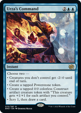 [070]【EN】ウルザの命令/Urza's Command【BRO】[R][青]
