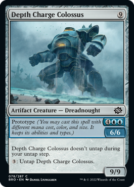 [078]【EN】深奥の突撃巨像/Depth Charge Colossus【BRO】[C][茶]