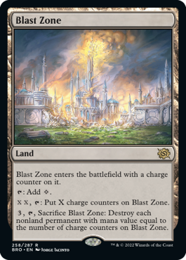 [258]【EN】爆発域/Blast Zone【BRO】[R][土地]