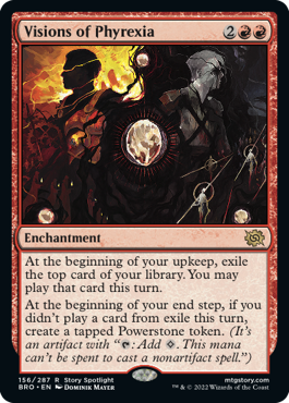 [156]【EN】【FOIL】ファイレクシアの幻視/Visions of Phyrexia【BRO】[R][赤]