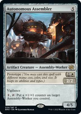 [034]【EN】【FOIL】自律型組立工/Autonomous Assembler【BRO】[R][茶]