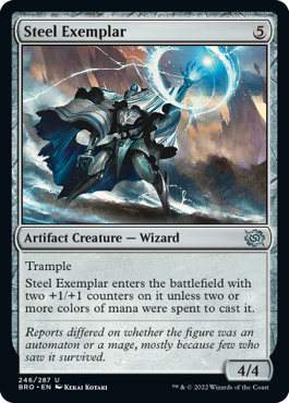 [246]【EN】【FOIL】鋼の模範/Steel Exemplar【BRO】[U][茶]