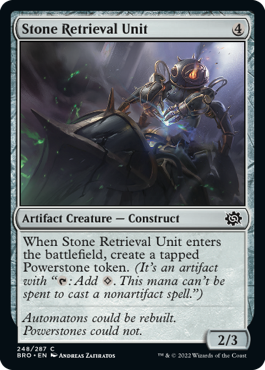 [248]【EN】【FOIL】岩石回収機/Stone Retrieval Unit【BRO】[C][茶]