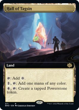 [371]【EN】■拡張アート■タグシンの広間/Hall of Tagsin【BRO】[R][土地]