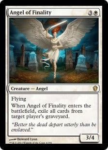 [004]【EN】決断の天使/Angel of Finality【C13】[R][白]
