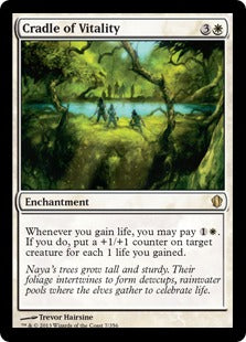 [007]【EN】活力の揺り篭/Cradle of Vitality【C13】[R][白]