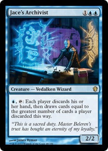 [048]【EN】ジェイスの文書管理人/Jace's Archivist【C13】[R][青]
