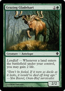 [147]【JP】放牧の林鹿/Grazing Gladehart【C13】[C][緑]