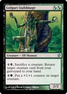 [197]【EN】ゴルガリのギルド魔道士/Golgari Guildmage【C13】[U][多色]