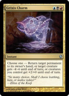 [209]【EN】グリクシスの魔除け/Grixis Charm【C13】[U][多色]
