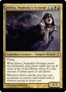 [210]【JP】ネファリアの災い、ジェリーヴァ/Jeleva, Nephalia's Scourge【C13】[R][多色]