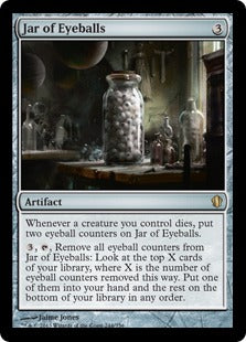 [244]【EN】目玉の壺/Jar of Eyeballs【C13】[R][茶]