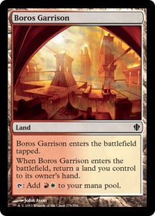 [279]【JP】ボロスの駐屯地/Boros Garrison【C13】[C][土地]