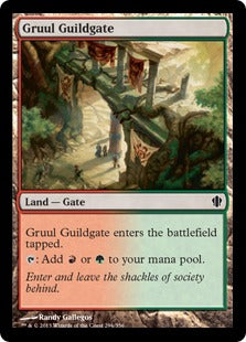 [294]【EN】グルールのギルド門/Gruul Guildgate【C13】[C][土地]