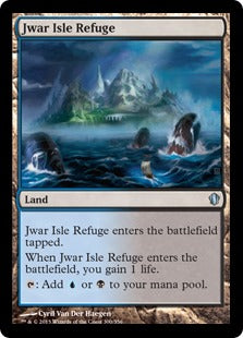 [300]【JP】ジュワー島の隠れ家/Jwar Isle Refuge【C13】[U][土地]