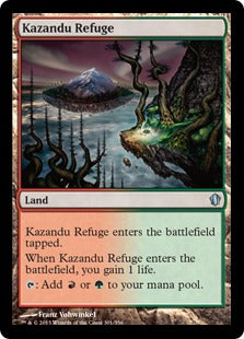 [301]【EN】カザンドゥの隠れ家/Kazandu Refuge【C13】[U][土地]