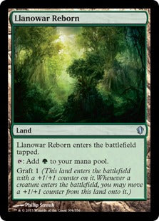 [304]【EN】ラノワールの再生地/Llanowar Reborn【C13】[U][土地]